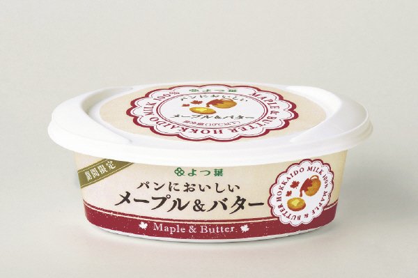 よつ葉パンにおいしいメープル＆バター