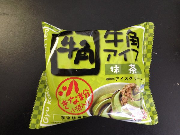 牛角アイス抹茶
