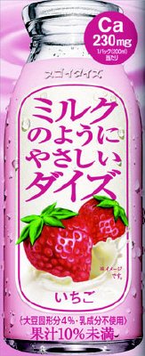 ミルクのようにやさしいダイズ　いちご　２００ｍｌ