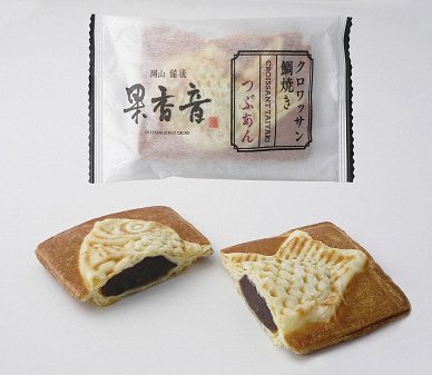 クロワッサン鯛焼き　つぶあん