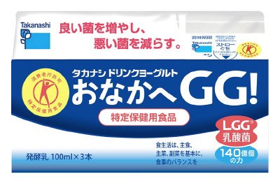 ドリンクヨーグルトおなかへＧＧ！　１００ｍｌ×３　特定保健用食品
