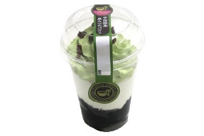 宇治抹茶黒みつのパルフェ