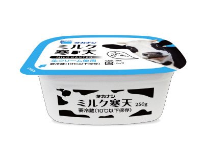 ミルク寒天