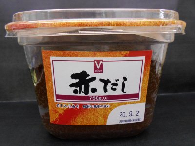 だし入りみそ赤だし