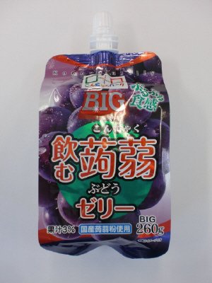 BIG飲む蒟蒻ゼリーぶどう