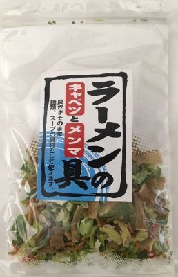 ラーメンの具ｷｬﾍﾞﾂﾄﾒﾝﾏ