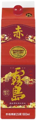 チューパック赤霧島　２５％