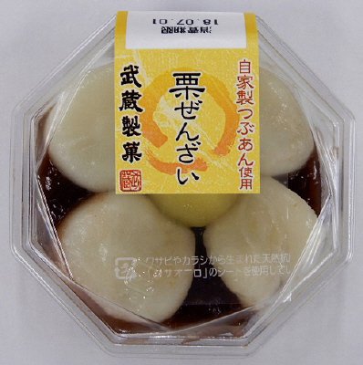 栗ぜんざい