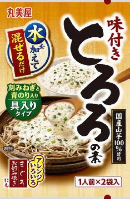 味付きとろろの素　刻みねぎと青海苔入り