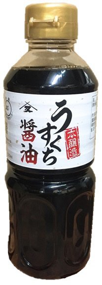 本醸造うすくちしょうゆ