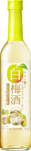 クエン酸とレモンポリフェノール入り白梅酒