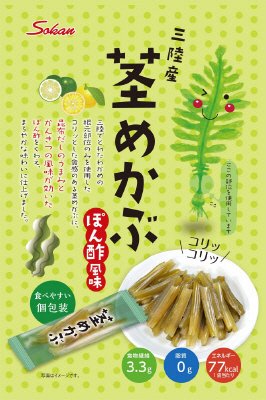 三陸産茎めかぶぽん酢風味（６×１２）