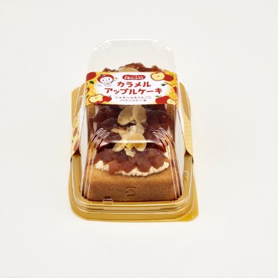カラメルアップルケーキ