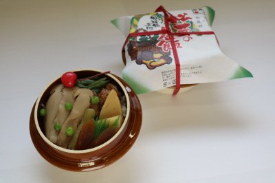 松茸の釜飯