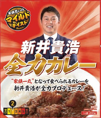 新井貴浩全力カレー
