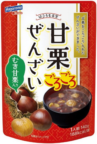 甘栗ぜんざい
