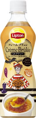 リプトン　クレームブリュレ　ミルクティー