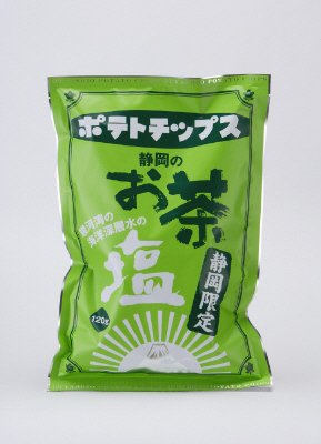 お茶塩ポテトチップス
