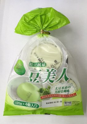なめらかとうふ豆美人（枝豆風味）