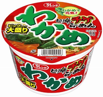 ビック　わかめピリ辛チゲらーめん