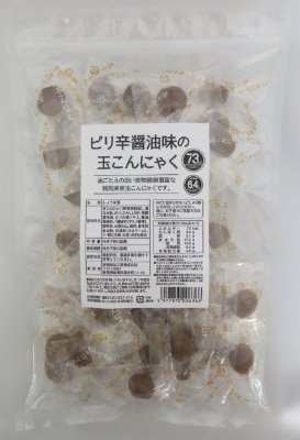 ピリ辛醤油味の玉こんにゃく