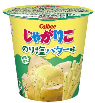 じゃがりこのり塩バター味