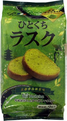ひとくちラスク京都宇治抹茶味