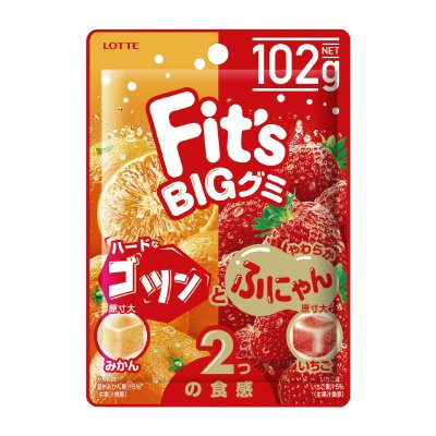 Ｆｉｔ’ｓグミ＜ゴツンとふにゃん＞みかん＆いちご