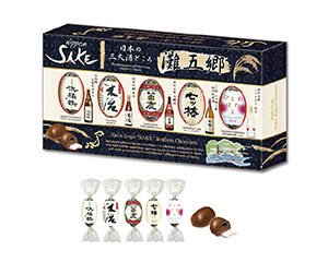 日本三大酒どころ　灘五郷酒チョコ５Ｐ