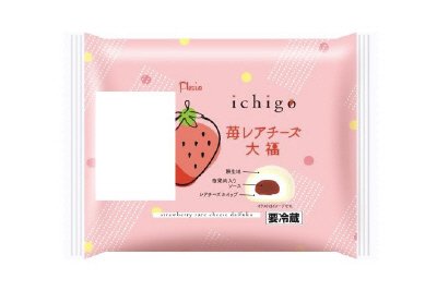 苺レアチーズ大福