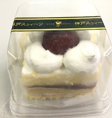 スクエアー苺ショートケーキ