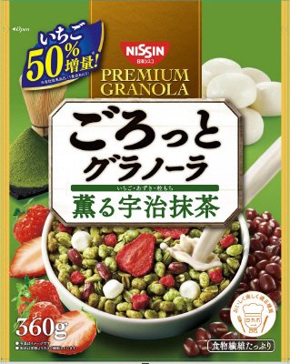 ごろっとグラノーラ　薫る宇治抹茶　３６０ｇ