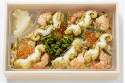 あなごの天ばら寿し