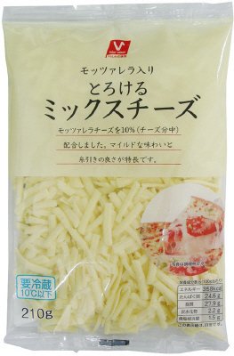 とろけるミックスチーズ