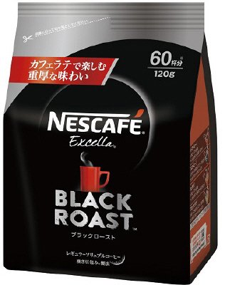 ネスカフェ　エクセラ　ブラックロースト　つめかえ用袋