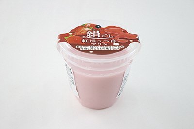 絹ごし紅ほっぺ苺プリン