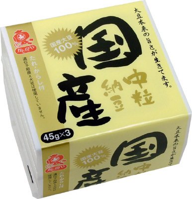 国産中粒納豆　ミニ３