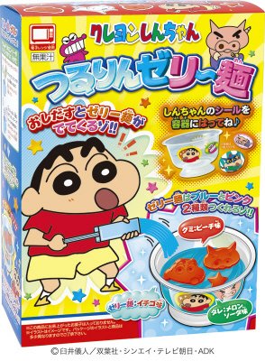 クレヨンしんちゃんつるりんゼリー麺