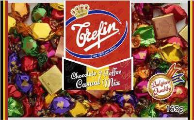 トレファン　チョコレート＆タフィー　カジュアルミックス