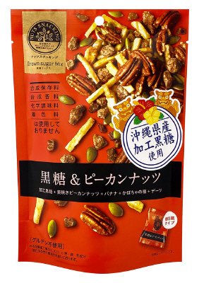 ナッツスナッキング　ＢＭ黒糖＆ピーカンナッツ