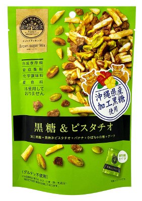 ナッツスナッキング　ＢＭ黒糖＆ピスタチオ