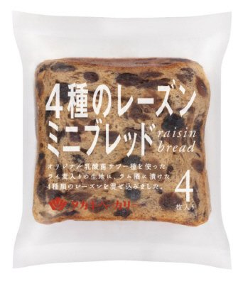 ４種のレーズンミニブレッド（４）
