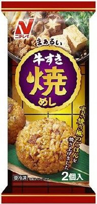 まぁるい牛すき焼めし