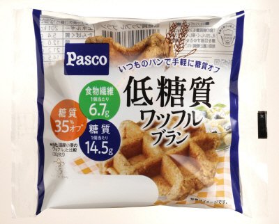 低糖質ワッフル　ブラン