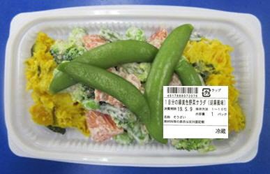 １日分の緑黄色野菜サラダ（胡麻風味）