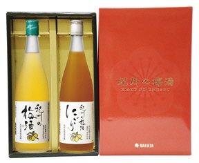 紀州の梅酒（白・にごり）2本セット