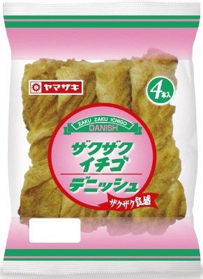 ザクザクイチゴデニッシュ
