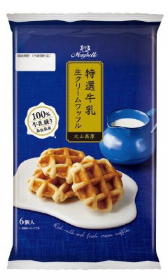 生クリームワッフル