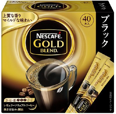ネスカフェ　ゴールドブレンド　スティックブラック　４０Ｐ