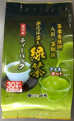 茶審査技術九段・茶師撰　宇治抹茶入り緑茶TB